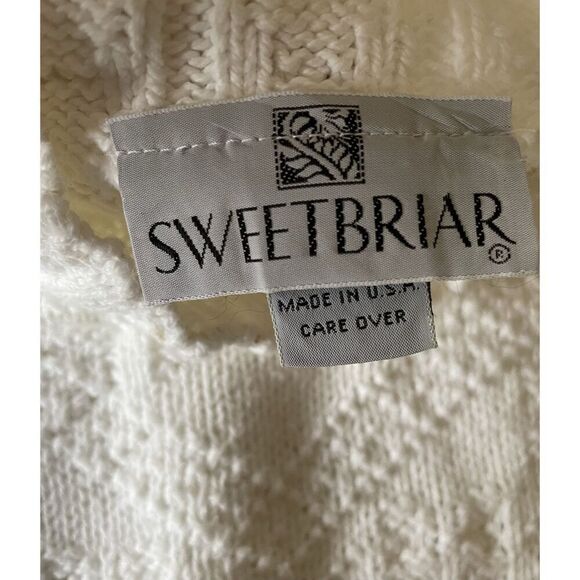 Y2K SWEETBRIAR Unisex L Cotton Sweater Size L Made In U.S.  Excellent Condition - Picture 6 of 7